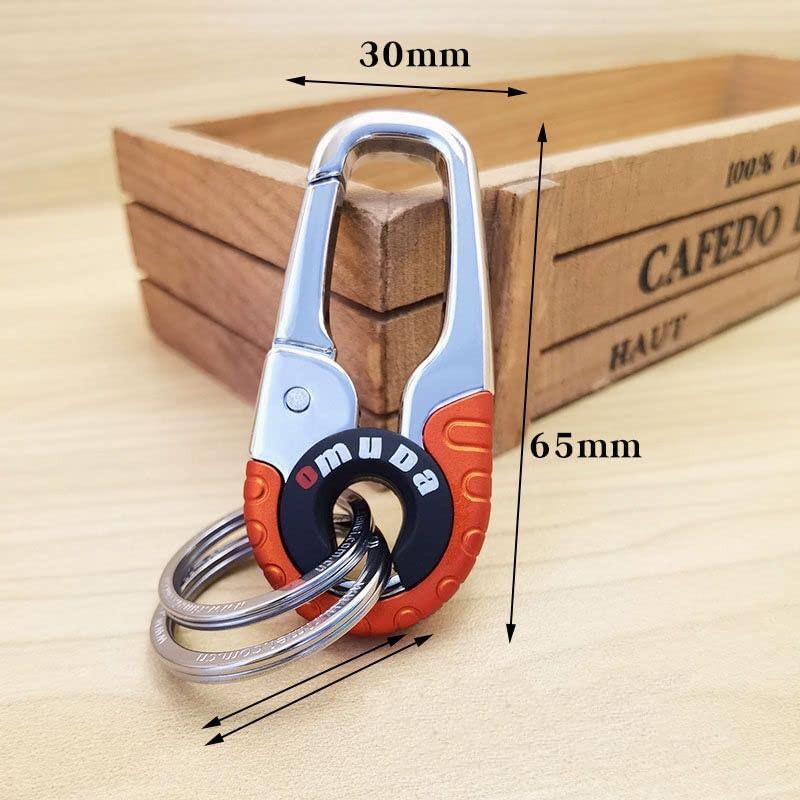 AIXUAN Keyring: Stylish Metal Key Holder, Easy Attachment and Loss