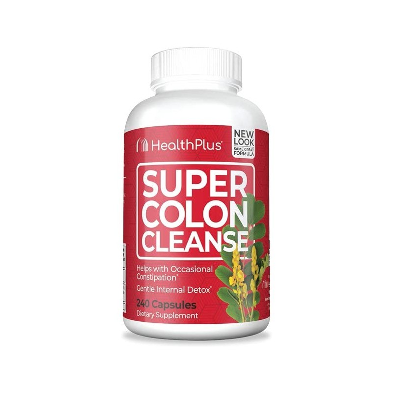 Health Plus Super Colon Cleanse -- 500 mg - 240