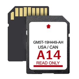 Lyaciomn Latest 2023 A14 Navigation Card GM5T-19H449-AH Maps Card for GPS Map Update Sync USA/Canada Maps SYNC Navigation System Easy Install Easy to Use