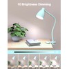 BOHON Desk Lamp with Clamp, 10W 38 LED Clip on