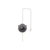 GAONA Low-Tank Rubber Float for Tightening I-Shaped GA-NG003, Black, Approx.