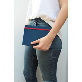 Rouge Cuaderno Grueso Escribir Sketchbook Bullet Journal 360 Páginas Cosido Hecho Mano Puntos Azul Rey