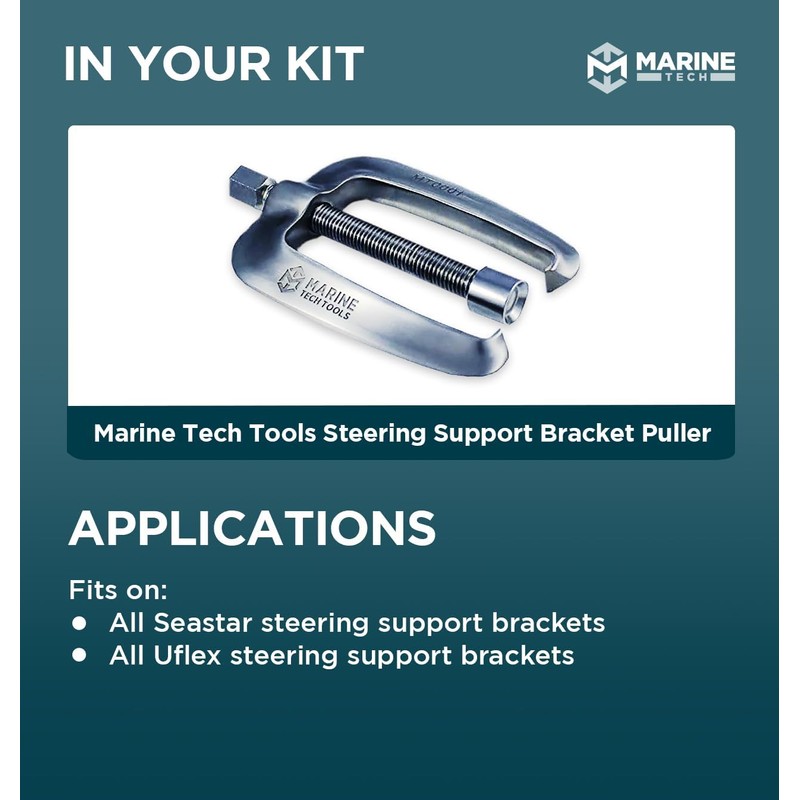 Metamucil Steering Support Bracket Puller, Seastar/Uflex Support Bracket Puller, Fits