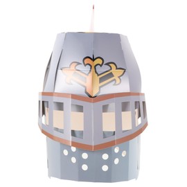 Beavorty DIY Knight Helmet for Fun Paper Craft Mask Accessory for Medieval Party Decorations Creative Costume Favor Safe Comfortable Design Engaging DIY Activity