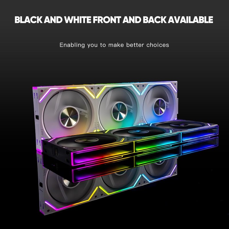 Jungle Leopard Interstellar V2 RS 120mm Case Fan Infinity Mirror