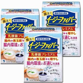 【3箱】イージーファイバー 乳酸菌プレミアム 30包x3箱 (4987072059654-3)