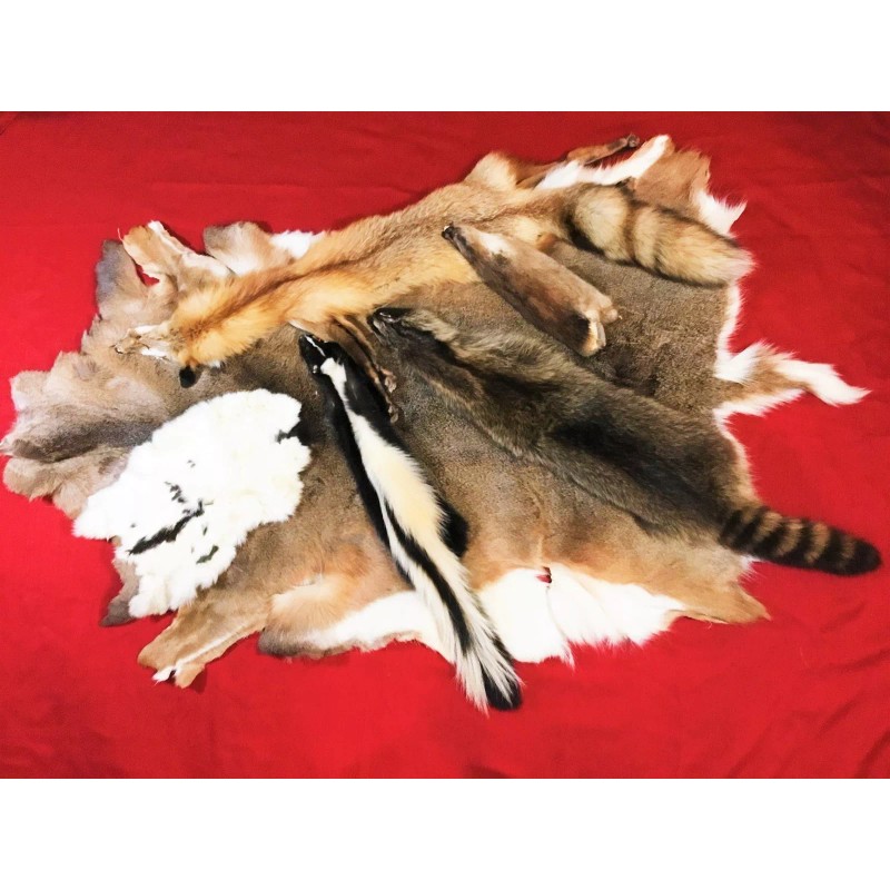 MELBY OUTDOOR PRODUCTS FUR TANNING KITS/HIDE/HUNT