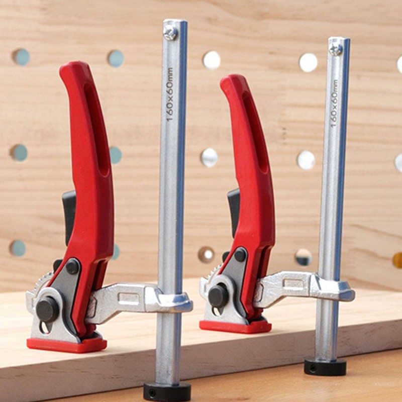 Ratcheting Table Clamp 2.36-6.3in Stable Clamping with 0.53 X 0.26in