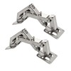 Qrity 2 PCS 175 Degree Hinges Soft Close Hinge Hydraulic