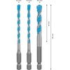 Bosch Professional 3 x Expert HEX-9 MultiConstruction Drill Bit Set