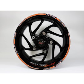 Felgenrand Aufkleber 17 Inch Motorcycle Compatible with KTM Duke 125 X710029
