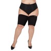 MeMoi BodySmootHers - Bandas de muslo antirozaduras, Negro, Q2