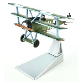 Corgi Diecast Fokker DR.1 Triplane 213/17 Lt. Friedrich Kempf 1:72 WWI Military Aircraft Display Model AA38306