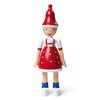 Kay Bojesen Christmas Girl Lise Figures 17.5 cm Wooden Figures,