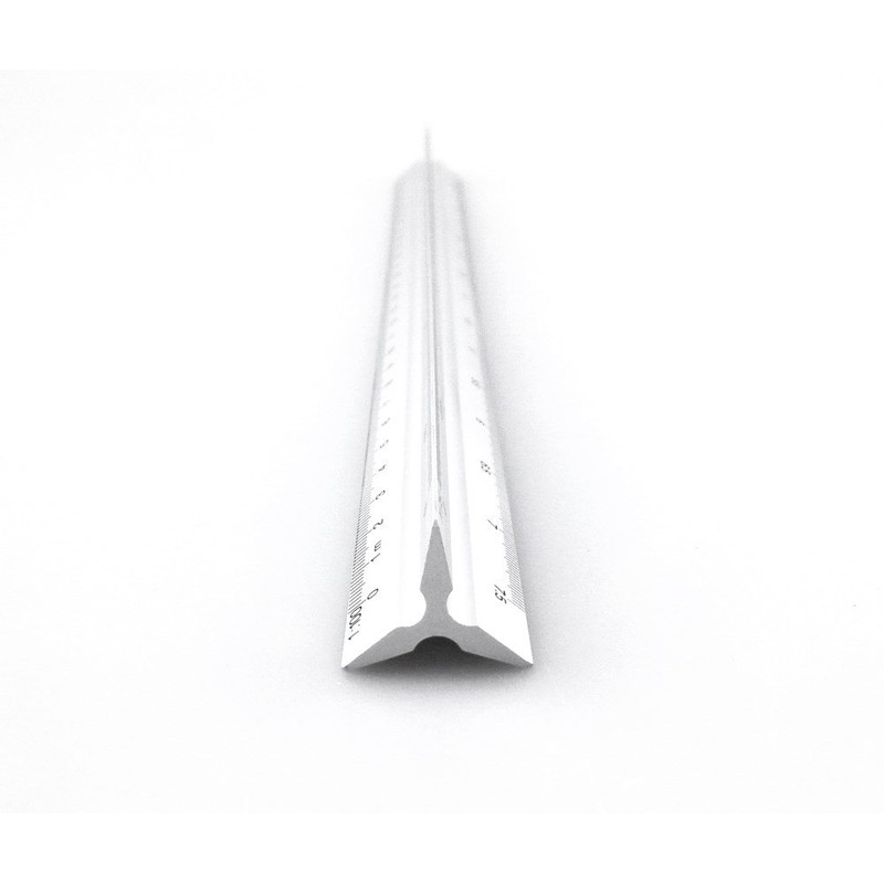 honbay aluminio 30 cm - Ingeniería Escala Triangular Regla 1: