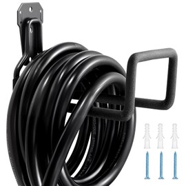 LitOrange 1 PCS EV Charging Cable Holder, Heavy Duty Wall Mount Bracket with Screws for Organizing Electric Car Charging Cables