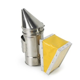 Luwint Mini Bee Hive Smoker for Kids, 7 Inch X-Small Bee Smoker for Little Beekeepers, Real Beekeeping Tools for Single Beehive and Beginers