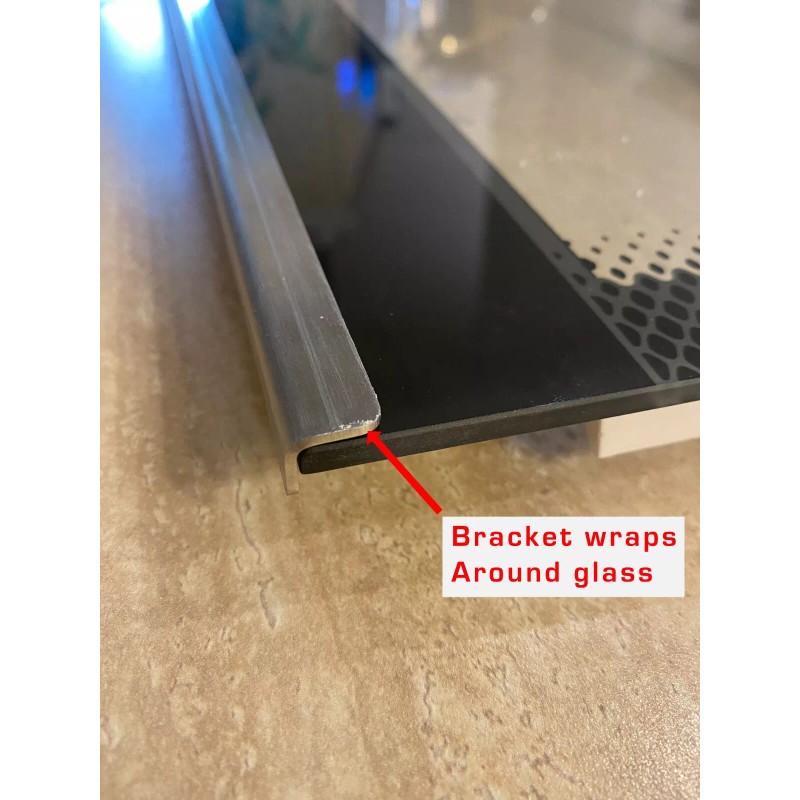 Glowforge New GLOWFORGE Aftermarket LID Hinge Repair Bracket, All Metal