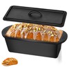 Cast Iron Bread Pan with Lid, Sourdough Sandwich Loaf Pan,