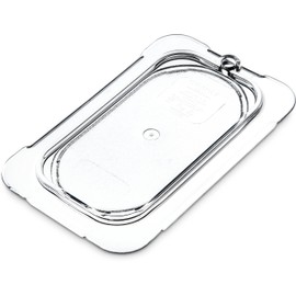 CFS 10336U07 StorPlus Ninth Size Polycarbonate Universal Flat Surface Food Pan Lid, Clear
