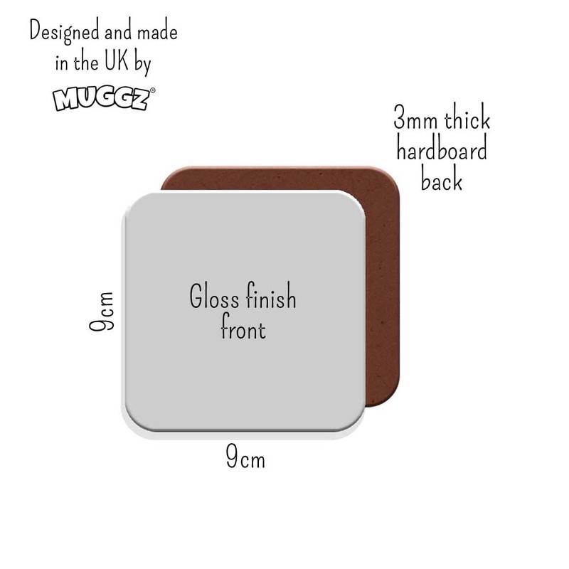 Problem Solving Flowchart Coaster - Funny Work Colleague Gift -