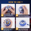 JIN BD Auto-Start Gyro Ball Wrist Trainer, Gyroscopic Forearm Exerciser