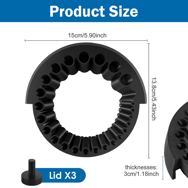 Drill Bit Sharpener Efficient Plastic Drill Bit Sharpening Jig Multipurpose