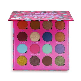 Makeup Obsession London, In The Neon Jungle, Eyeshadow Palette, 16 Shades, 20.8g