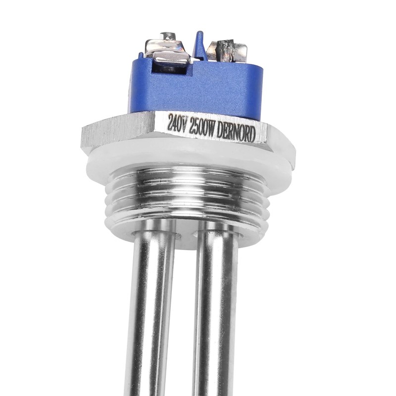 DERNORD 240V 2500W Water Heater Element Screw-in Heating Element High