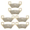 Sintered Brake Pads Front and Rear for Arctic Cat 1000