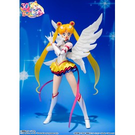 S.H. Figuarts Sailor Moon, Eternal Sailor Moon, Approx. 5.3 inches (135 mm), ABS & PVC Pre-painted Action Figure