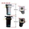 4mm Black Cable Sleeve Cable Gland Rubber Strain Relief Cable