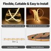 COB LED Strip Light IP68 Waterproof, 16.4FT 12V High Density