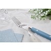 ANNOVA Silverware Set 20 Pieces Stainless Steel Color Handle With