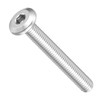METALLIXITY Flat Head Hex Socket Cap Screws Bolts(M6-1x45) 25Pcs, 304