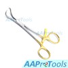 AAProTools Bone Reduction Forceps 5.5" Clamp Curved Pointed Jaws Long