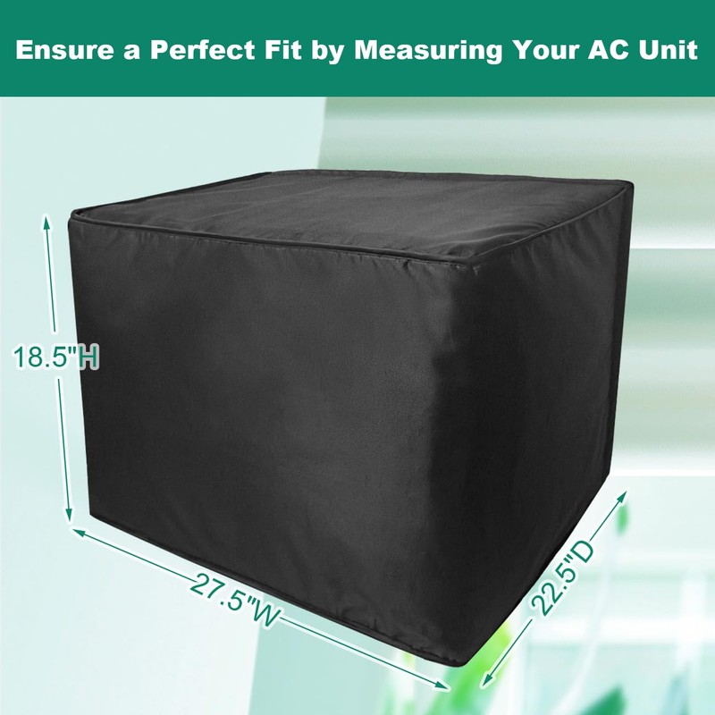 Waterproof Insulated Outdoor Air Conditioner Cover for Outside Window AC