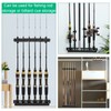 Jetisva 6 Pool Cue Holder Wall Mounted Pool Cue Rack