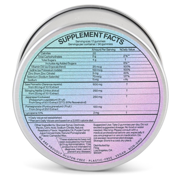 Habit + Habitat Prostate Shield Gummies - Men's Prostate Health