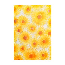 3D Embossing Folder for Card Making Sunflower Plastic Embossing Folder for DIY Scrapbooking Turnsole Background Template Paper Crafts Scrapbooking Supplies Scrapbook Photo Album Decorations