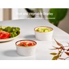 ONEMORE 12 oz Ramekins Oven Safe - Set of 6