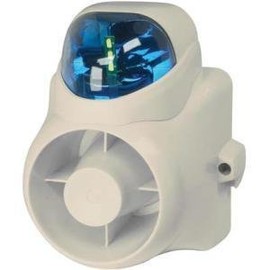 W Box Technologies 2-TN SIREN 120DB W/ BLU STROBE - 0E-OUTDSIRSB