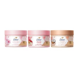 Dove body scrub 298g (3 types, choose 1) / 도브 바디 스크럽 298g 3종 택1개