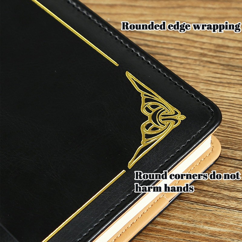 YEKUYEKU Password Notebook, Writing Planner with Combination Lock, With Lock