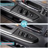 Car Door Window Glass Lift Button Panel Trim Cover Compatible