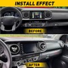 AuTK Aluminum Alloy AC Knob Covers & Vent Outer Rings
