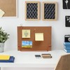Artibetter Cork Board Bulletin Board with Stand Tabletop Bulletin Board
