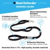 Shed Defender Shock Absorbing Bungee Dog Leash - Three Padded