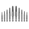 Bamyli 10 Pcs Screw Extractor Set,1/4 Inch Hex Bolt Damaged