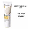 Protector Solar con Extracto de Arroz, SPF 50+, Blanqueador y